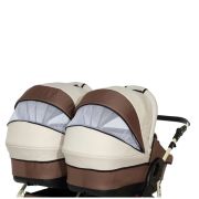 Krausman - Carucior de gemeni Twin Brown - KFTKRAUS-1358
