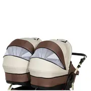 Krausman - Carucior de gemeni Twin Brown - KFTKRAUS-1358