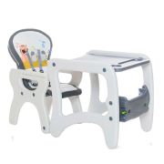 Krausman - Scaun de masa multifunctional Lofty Gray - KFTKRAUS-1256