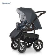 Krausman - Carucior Kraus Clasic Grey Turqoise - KFTKRAUS-1435