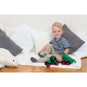 Tractor cu remorca Lena Truckies pentru copii Verde - SOLLE01625