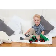 Tractor cu remorca Lena Truckies pentru copii Verde - SOLLE01625