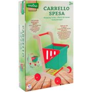 Cos de cumparaturi pentru copii Globo Legnoland 38193 din lemn - SOLGL38193