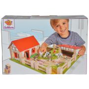 Ferma din lemn eichhorn 39x36x14 cm cu accesorii hubs100004304
