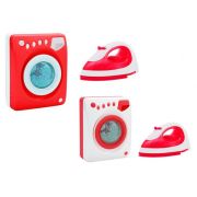 Set masina de spalat si fier de calcat Globo pentru copii - SOLGL38449
