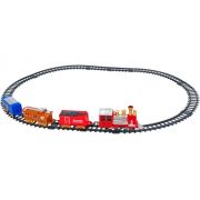 Trenulet Express Globo cu sina locomotiva si 3 vagoane - SOLGL39104