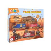 Trenulet Express Globo cu sina locomotiva si 3 vagoane - SOLGL39104