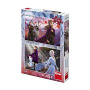 Puzzle 2 in 1 - frozen ii (2 x 77 piese)