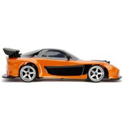 Masina jada toys fast and furious mazda rx-7 drift cu anvelope si telecomanda hubs253209001