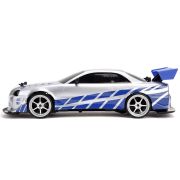 Masina jada toys fast and furious nissan skyline gtr drift cu anvelope si telecomanda hubs253209000