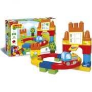 Pista de curse circulara Unico cu masina inclusa 38 piese - SOLUN8632