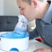 Umidificator Crane 2 in 1 cu inhalator ERFEE-5202