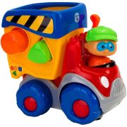 Jucarie muzicala Locomotiva cu sortator Globo cu sunete si lumini  - SOLGL05110