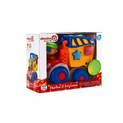 Jucarie muzicala Locomotiva cu sortator Globo cu sunete si lumini  - SOLGL05110