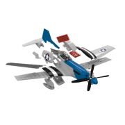 Kit cosntructie Airfix Quick Build Avion D-Day P-51D Mustang - SOLAFJ6046