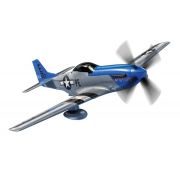 Kit cosntructie Airfix Quick Build Avion D-Day P-51D Mustang - SOLAFJ6046
