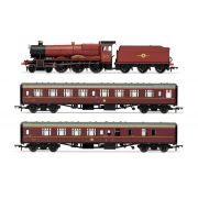 Kit constructie electric Airfix Hornby Harry Potter Tren locomotiva 2 masini sine si alimentare - SOLAFR1234P