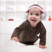 Casti antifonice pentru bebelusi ALPINE Muffy Baby Pink ALP24951