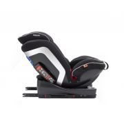 Scaun auto BABYAUTO INFINITY Fix, Dual Isofix, 0-36 kg, catarama cu alarma, Negru Gri - 4AKBA-INFINITY