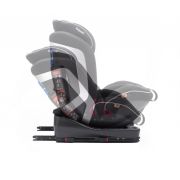 Scaun auto BABYAUTO INFINITY Fix, Dual Isofix, 0-36 kg, catarama cu alarma, Negru Gri - 4AKBA-INFINITY
