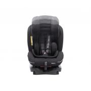Scaun auto BABYAUTO INFINITY Fix, Dual Isofix, 0-36 kg, catarama cu alarma, Negru Gri - 4AKBA-INFINITY