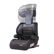 Scaun auto Babyauto Jan FIX PLUS, Isofix, 15-36 Kg, Negru Gri - 4AKBA-JANFIX-BG
