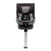 Scaun auto BABYAUTO MORE LENNOX, Isofix, rotatie 360 grade, picior suport, 0-18 kg, Gri Rosu - 4AKBA-LNX01R