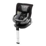 Scaun auto BABYAUTO MORE LENNOX, Isofix, rotatie 360 grade, picior suport, 0-18 kg, Negru Gri - 4AKBA-LNX01B