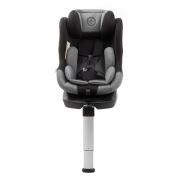 Scaun auto BABYAUTO MORE LENNOX, Isofix, rotatie 360 grade, picior suport, 0-18 kg, Negru Gri - 4AKBA-LNX01B
