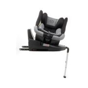 Scaun auto BABYAUTO MORE LENNOX, Isofix, rotatie 360 grade, picior suport, 0-18 kg, Negru Gri - 4AKBA-LNX01B