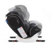 Scaun auto BABYAUTO MORE WERDU PLUS, Dual Isofix, 0-36 kg, Negru Gri - 4AKBA-WERDUPLUS-BG