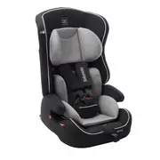 Scaun auto BABYAUTO NICO Fix, Isofix, 9-36 kg, Negru Gri - 4AKBA-NICOFIX-BG