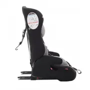 Scaun auto BABYAUTO NICO Fix, Isofix, 9-36 kg, Negru Gri - 4AKBA-NICOFIX-BG