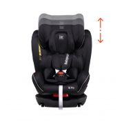 Scaun auto BABYAUTO NOE Fix, Dual Isofix, 0-36 kg, Negru Gri - 4AKBA-NOEFIX