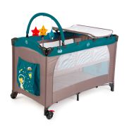 Patut pliant 2 niveluri Juju Sleepy Baby, Space Doggy JUJJU7950-Space-Doggy