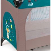 Patut pliant 2 niveluri Juju Sleepy Baby, Space Doggy JUJJU7950-Space-Doggy