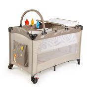 Patut pliant 2 niveluri Juju Sleepy Baby, Sweet Dreams JUJJU7940-Sweet-Dreams