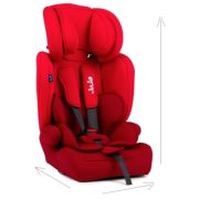 Scaun Auto Juju Safe Rider, Rosu-Bordo JUJJU1200-EF-05