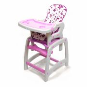 Scaun de masa Juju Eat&amp;Play, Mov JUJJU3002-Purple