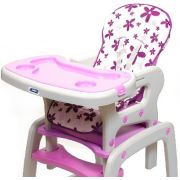 Scaun de masa Juju Eat&amp;Play, Mov JUJJU3002-Purple