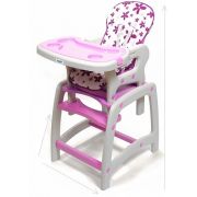 Scaun de masa Juju Eat&amp;Play, Mov JUJJU3002-Purple