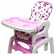 Scaun de masa Juju Eat&amp;Play, Mov JUJJU3002-Purple