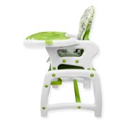 Scaun de masa Juju Eat&amp;Play, Verde JUJJU3002-Green