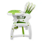 Scaun de masa Juju Eat&amp;Play, Verde JUJJU3002-Green