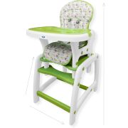 Scaun de masa Juju Eat&amp;Play, Verde JUJJU3002-Green