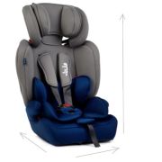 Scaun Auto Juju Safe Rider, Gri-Bleumarin JUJJU1200-EF-07