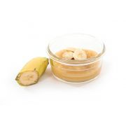 Set 3 Mini Caserole stocare si depozitare mancare BO Jungle pentru bebelusi roz din sticla cu capac 360 ml - SOLBJB500500