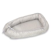 Amy - Suport De Dormit Babynest, 70x45 Cm, Glamour Star Gri Pjb68430