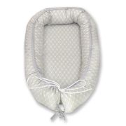 Amy - Suport De Dormit Babynest, 70x45 Cm, Glamour Star Gri Pjb68430