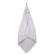 Prosop De Baie Pentru Bebelusi Din Bumbac, Cu Gluga, Alb, 100 X 100 Cm Pjbp_bum_white